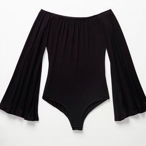 Free People Long Sleeve Bodysuit